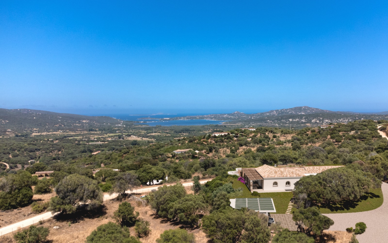 Villa with panoramic sea view of Porto Rotondo